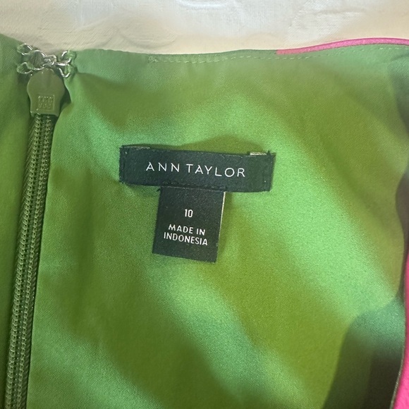 Ann Taylor tropical halter swing dress - Picture 5 of 6